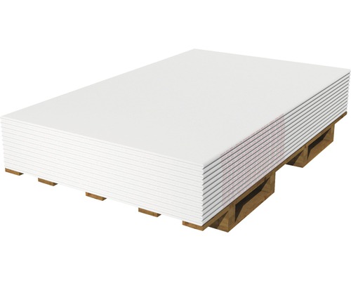 Plaque de plâtre Knauf Palette panneau coupe-feu GKF 2000 mm x 1250 mm x 12,5 mm Pal = 24 pces Plaque de plâtre Knauf Palette panneau coupe-feu GKF 2000 mm x 1250 mm x 12,5 mm Pal = 24 pces