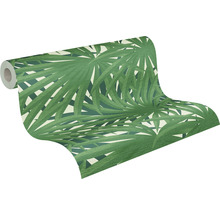 Rouleau de papier peint à motif de feuilles de palmier