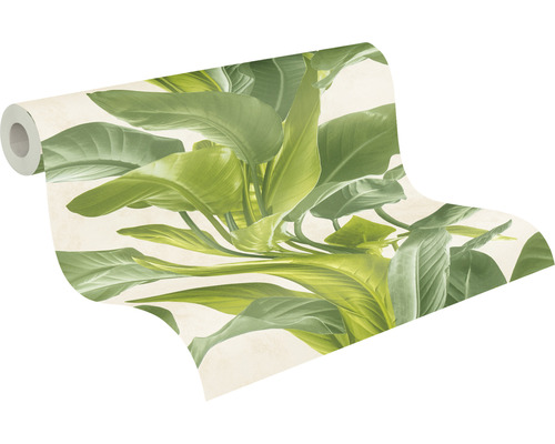 Tapetenrolle mit Pflanzenmotiv