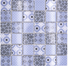 Carreau de mosaïque à motif