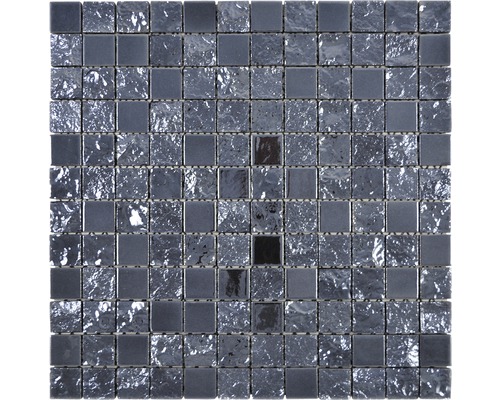 Mosaïque en céramique CG GA4 carré gaku 31,6x31,6 cm black