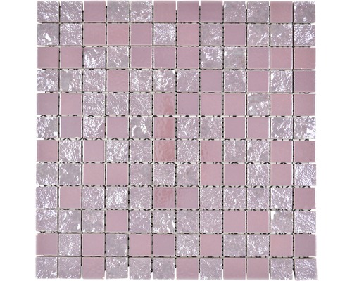 Mosaïque en céramique CG GA8 carré gaku 31,6x31,6 cm rose vif