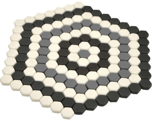 Dessous de plat en carreaux hexagonaux