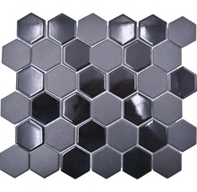 Mosaïque avec motif hexagonal