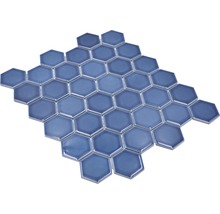 Mosaïque avec une forme hexagonale