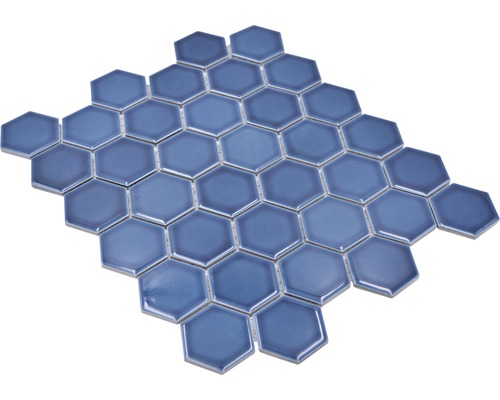 Mosaïque avec une forme hexagonale