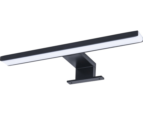 Luminaire de salle de bain LED noir pour montage mural