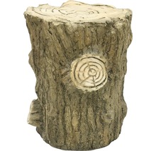 Tabouret de jardin décoratif aspect tronc d''arbre