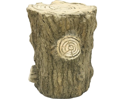 Tabouret de jardin décoratif aspect tronc d''arbre