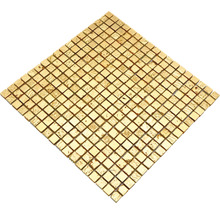 Natursteinmosaik XAM 47 30x30 cm Gold