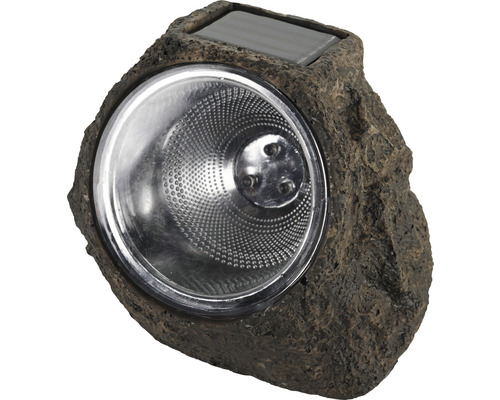 Solarleuchte in Steinoptik für den Gartenbereich