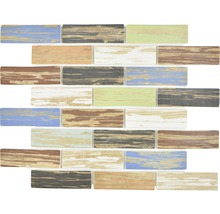 Mosaïque aspect bois