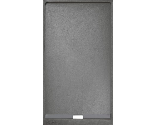 Grille caillebotis Tenneker® grille plancha en fonte Carbon 42,3 x 23,8 cm fonte noir Système de grilles à barbecue Platform pour Carbon