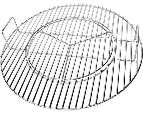 Grille caillebotis Tenneker® Eclipse grille à rôtir Ø 47 cm acier inoxydable noir Système de grilles à barbecue Platform pour Eclipse