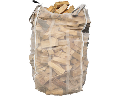 Bois de cheminée bois de chauffage bois de hêtre dans Woodbag 1,6 mètres cubes en vrac 28-33 cm, séchage à l'air plus consigne