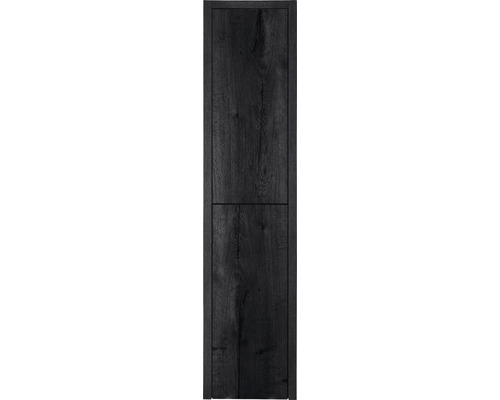 Armoire haute Sanox Bloxx couleur de façade black oak 40 x 172 x 35 cm