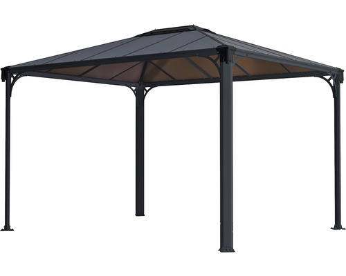 Pavillon mit Dach und vier Pfosten für den Garten