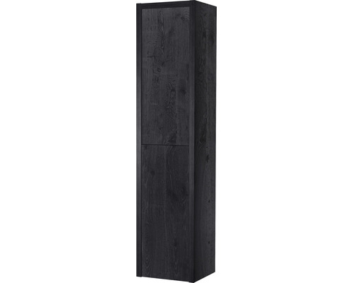 Hochschrank mit zwei Türen im Holzdesign