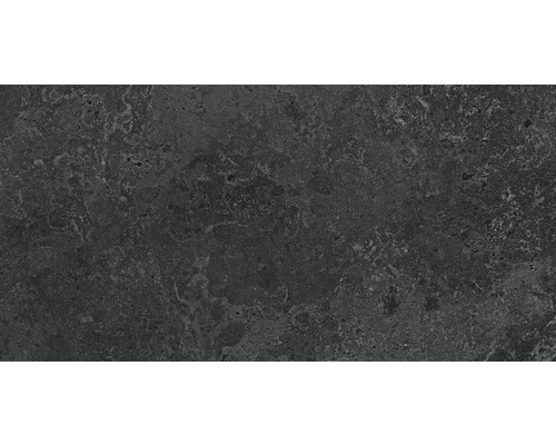 Carrelage mur et sol en grès cérame fin Candy graphite 29,8 x 59,8 cm rectifié