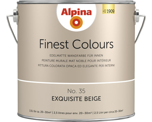 Alpina Feine Farben sans conservateur Wiege des Aromas 2,5 L