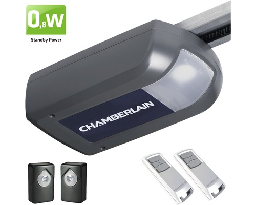 Garagentorantrieb Chamberlain ML1040EV für 13,5 m² Torfläche inkl. 4-Kanal Handsender und Infrarot Lichtschranke