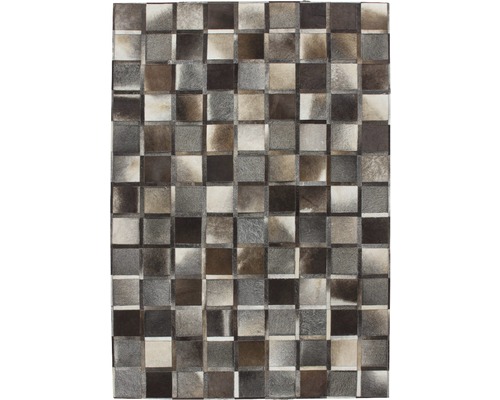 Tapis cuir Lavish 410 gris 160x230 cm (cuir véritable)