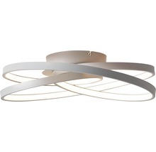 Plafonnier LED 42W 4775 lm 3000 K HxØ 11,5x39,5 cm Labyrinth gris