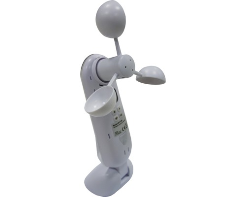 Capteur de vent blanc pour mesurer la vitesse et la direction du vent