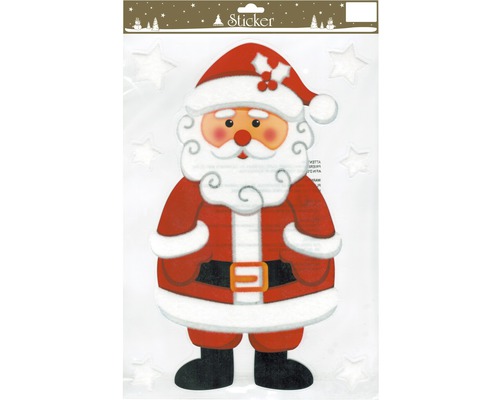 Autocollant Père Noël pour décoration