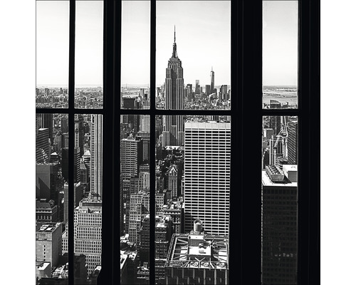 Tableau en verre View of Manhattan I 30x30 cm
