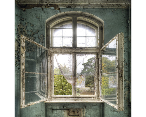 Tableau en verre Lost Space I 80x80 cm