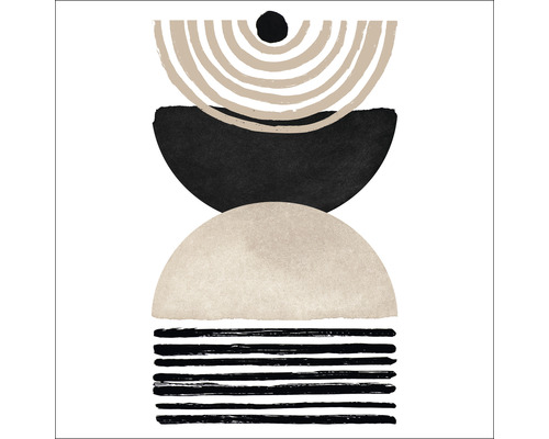 Art abstrait avec des formes géométriques