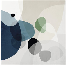 Abstrakte Wanddekoration mit geometrischen Formen