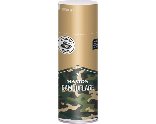 Peinture aérosol Maston Camouflage Beige RAL1001 beige 400 ml