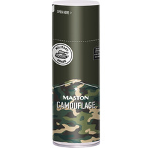 Peinture aérosol Maston Camouflage Olive Green RAL 6003 vert olive 400 ml
