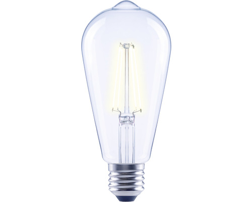 Klare LED Lampe im Edison Stil mit E27 Fassung