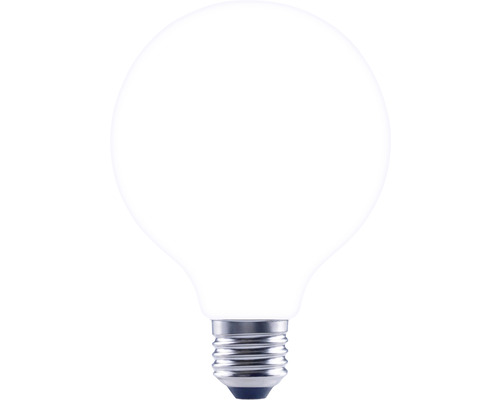 Globeförmige Lampe mit E27-Sockel