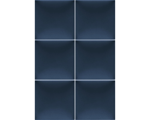 Sechs rechteckige Wandfliesen