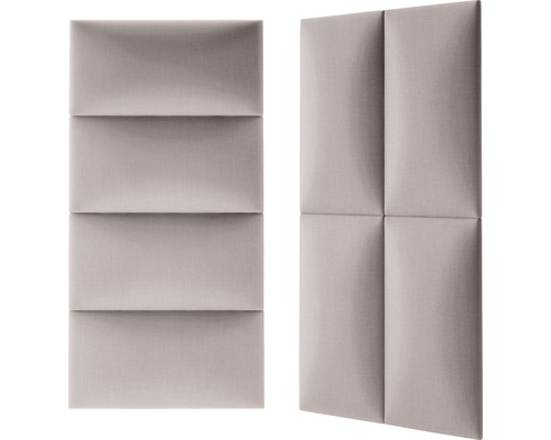 Zwei Schallschutzplatten für die Wandmontage