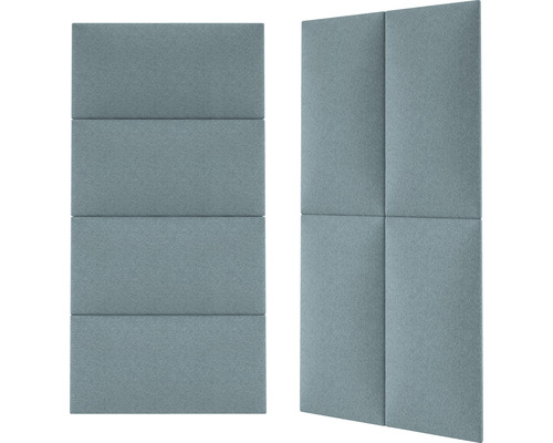 Zwei Schallschutzpaneele zur Wandmontage