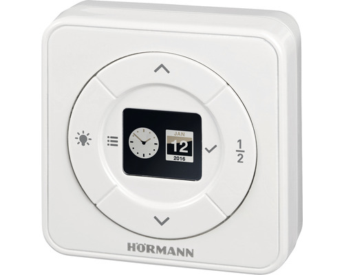 Logo Hormann, bouton-poussoir intérieur avec écran