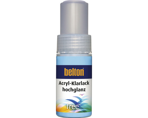 Stylo de retouche belton free vernis haute brillance 9 ml Belton Vernis transparent acrylique brillant