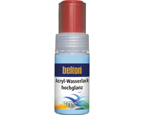 Stylo de retouche belton free haute brillance RAL 2004 orange pur 9 ml Belton Peinture acrylique à l''eau brillante