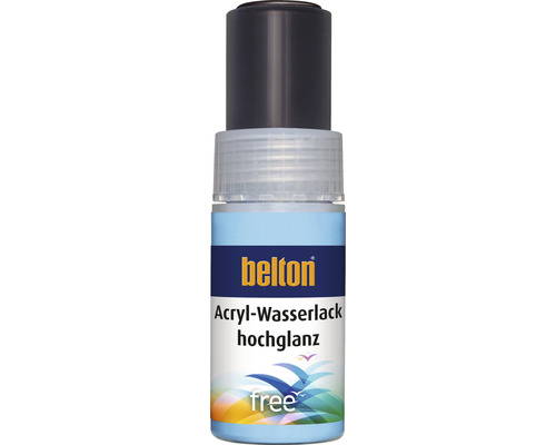 Stylo de retouche belton free haute brillance RAL 9005 noir foncé 9 ml Belton Acrylique vernis à l''eau brillant