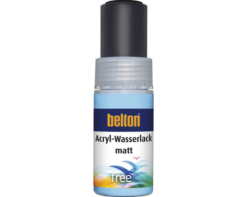 Stylo de retouche belton free mat RAL 9005 noir foncé 9 ml Belton Peinture Acrylique à l''eau mat