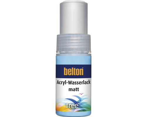 Stylo de retouche belton free mat RAL 9010 blanc pur 9 ml Belton Acryl vernis à l''eau, mat