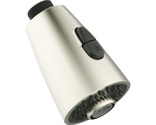 Pomme de douche pour robinet de cuisine avec bouton de commutation