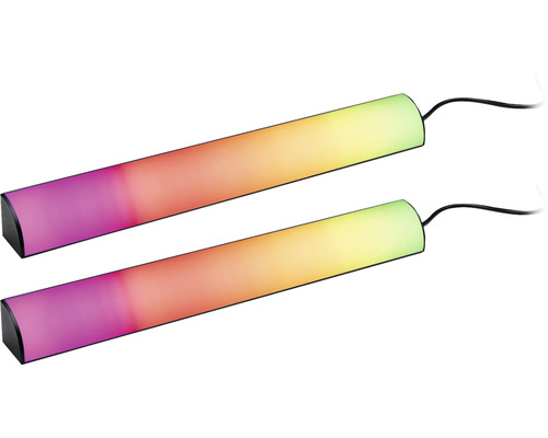 Bande LED Entertain Lightbar Dynamic kit de 2 2x0,6W 2x24 lm h 305 mm RGB changement de couleur avec fonction mémoire + télécommande