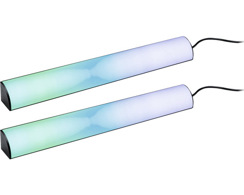 Zwei LED-Lichtleisten mit Kabel
