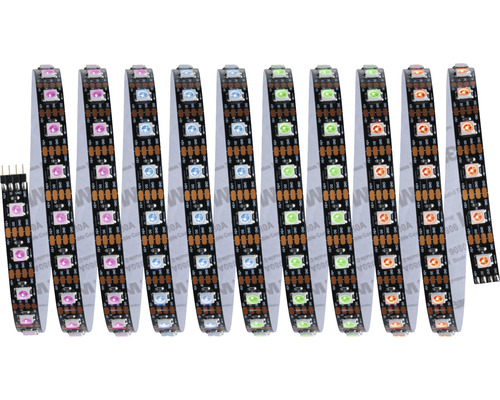 Plusieurs bandes LED sur un rouleau